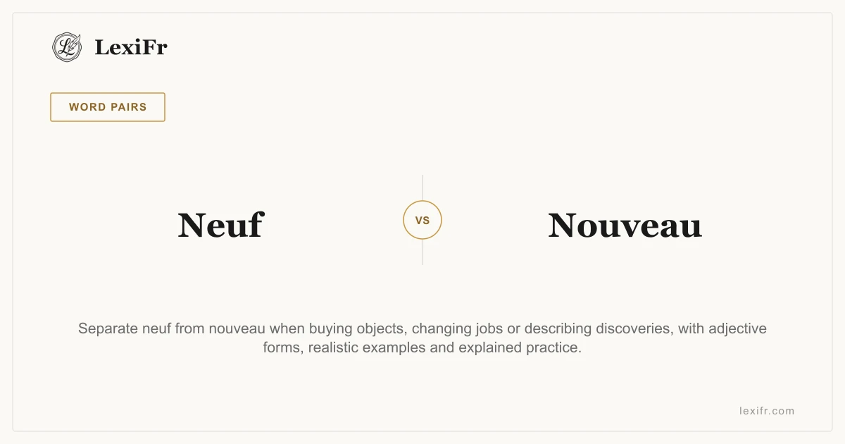 Neuf vs Nouveau: Brand-New or New to You? - article illustration